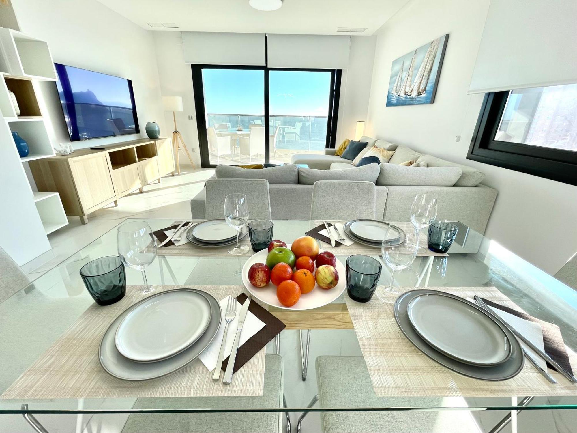 Luxury Apartment Sunset Cliffs Benidorm Eksteriør billede