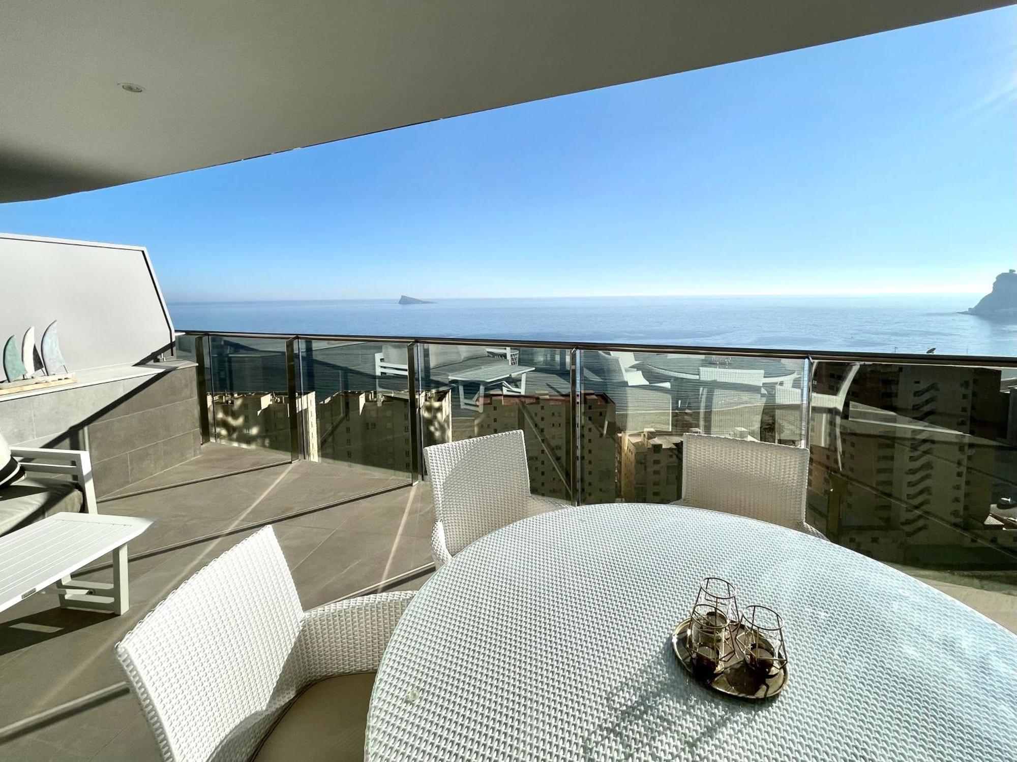 Luxury Apartment Sunset Cliffs Benidorm Eksteriør billede